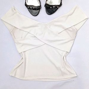 Charlotte Russe Off the Shoulder Top